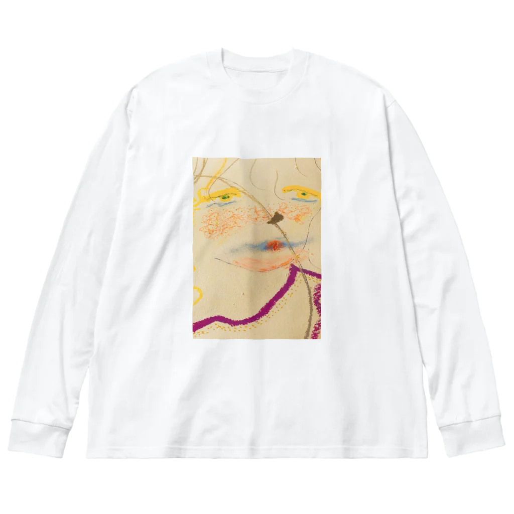 べいびーもんすたーのけものくん Big Long Sleeve T-Shirt