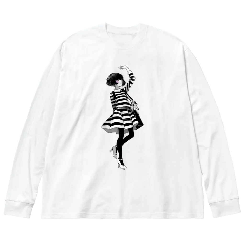 桜音ことこ企画のハーイ ビッグシルエットロングスリーブTシャツ