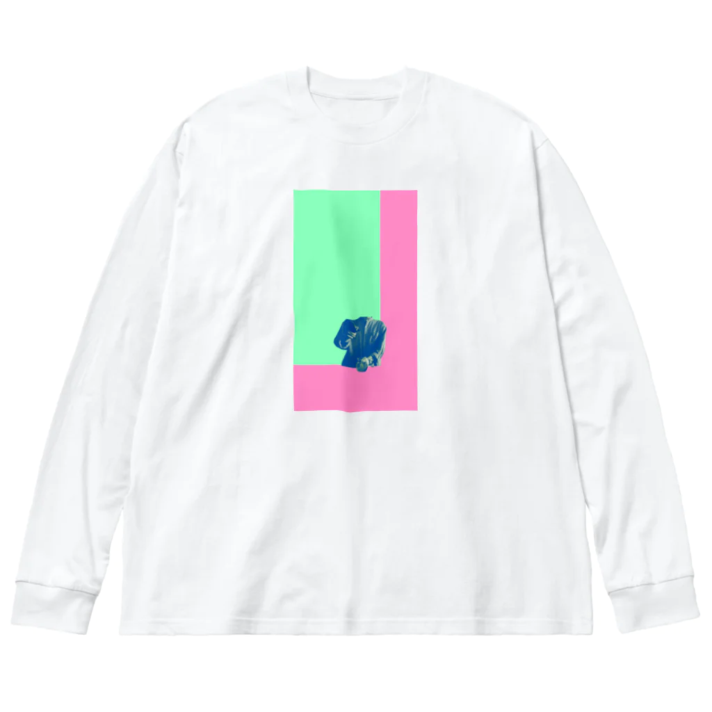 こむさんの緑茶lover Big Long Sleeve T-Shirt