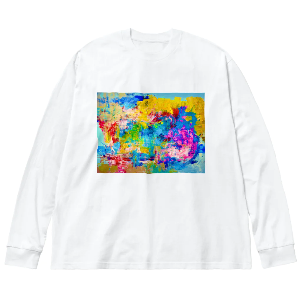 turbo-abの剥離 Big Long Sleeve T-Shirt