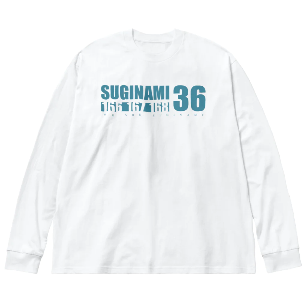 DLAの杉並区　SUGINAMI36 Big Long Sleeve T-Shirt