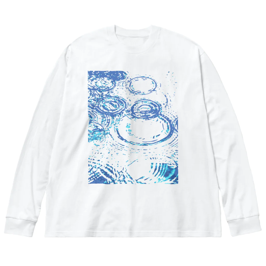 ttsoulの夏の思い出－突然の夕立 Big Long Sleeve T-Shirt