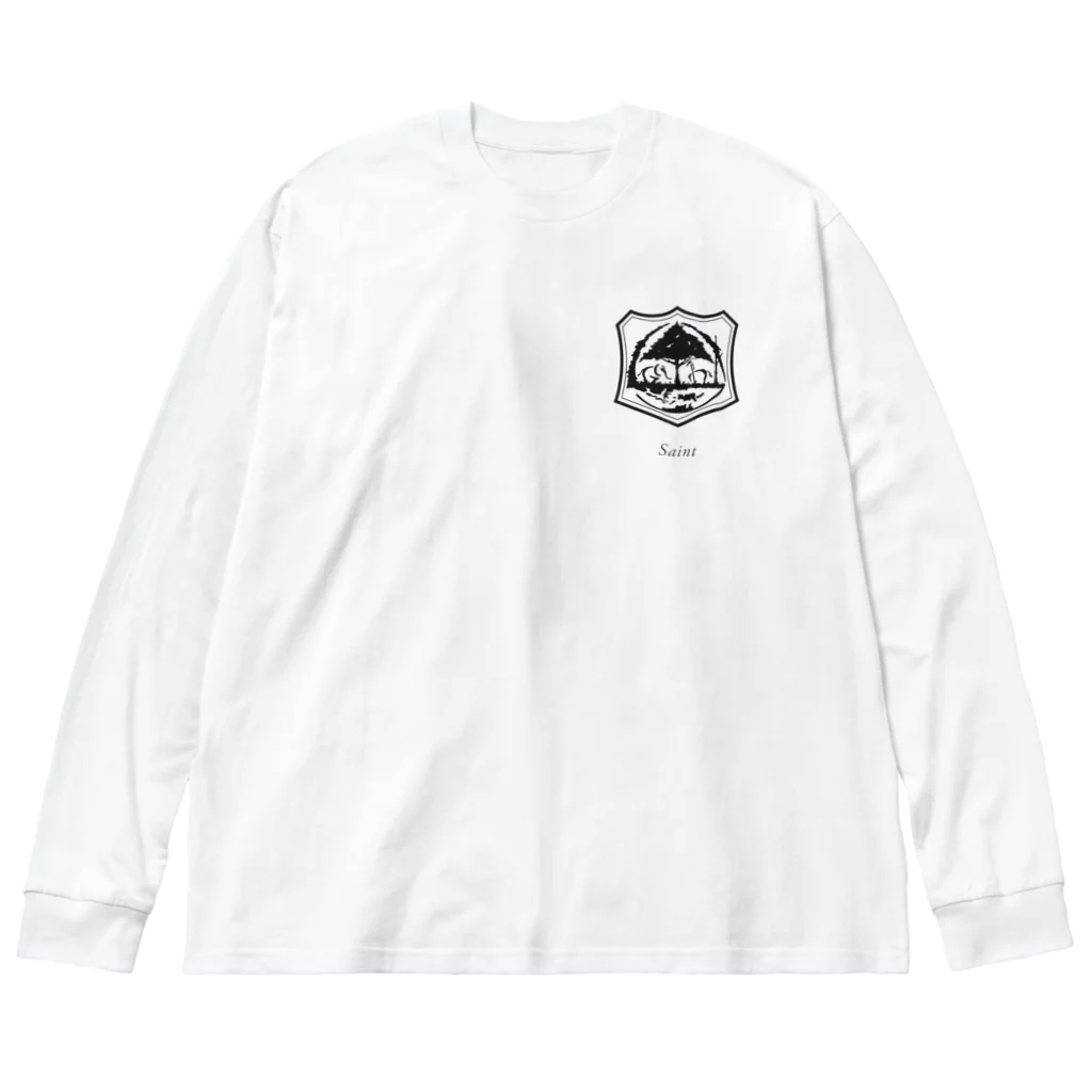 Saintのクッション ビッグシルエットロングスリーブTシャツ