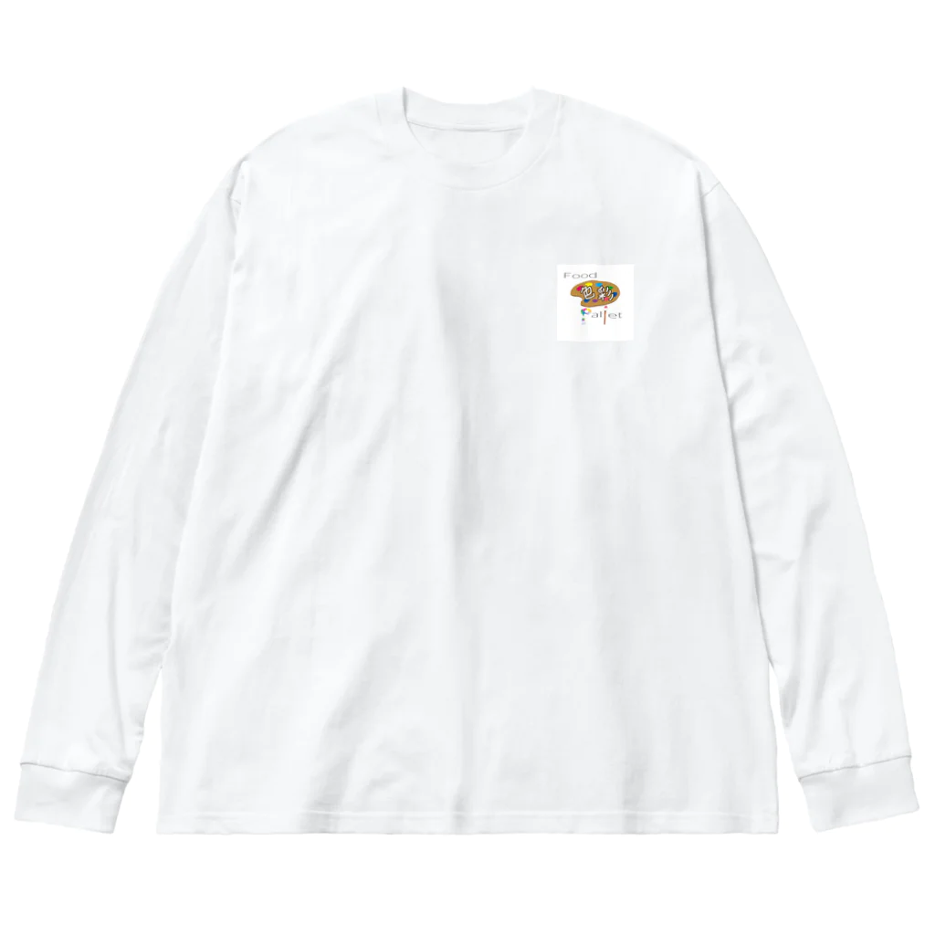 フードパレット色彩のフードパレット色彩 Big Long Sleeve T-Shirt