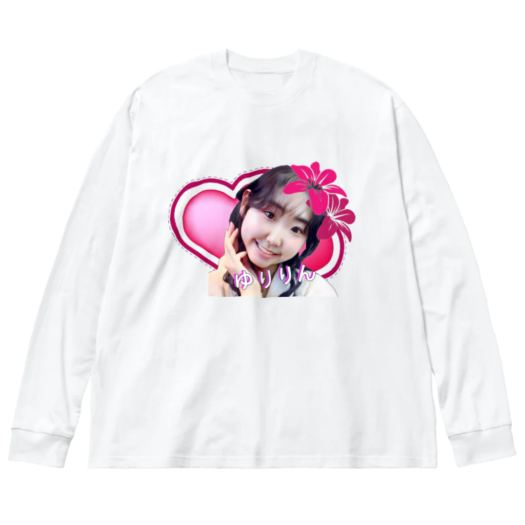 KANAANitemsのゆりりん ビッグシルエットロングスリーブTシャツ