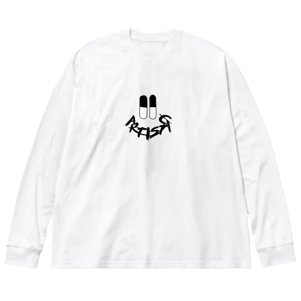 ARTISTICのsmile　ARTISTIC ロゴ ビッグシルエットロングスリーブTシャツ