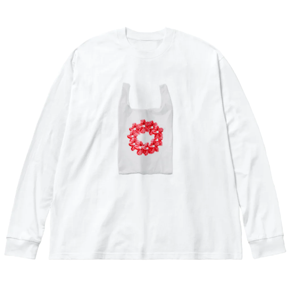 IMABURAIのエコバッグ Big Long Sleeve T-Shirt