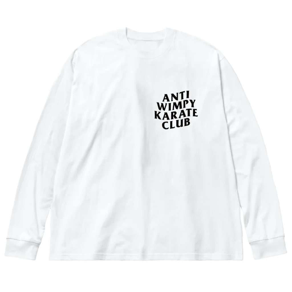 TO apparelのANTI WIMPY KARATE CLUB Big Long Sleeve T-Shirt