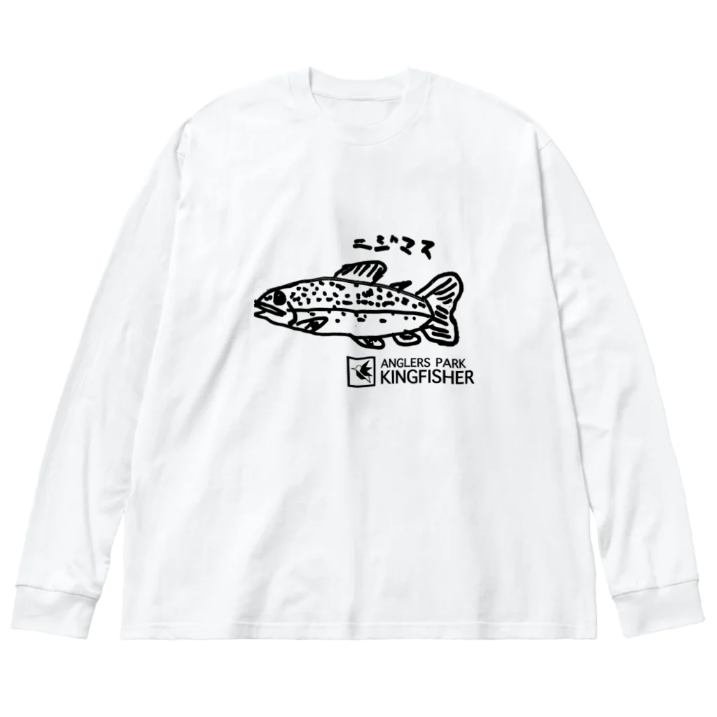 anglerspark_kingfisherのKoki OKAGAWA -Trout- Big Long Sleeve T-Shirt