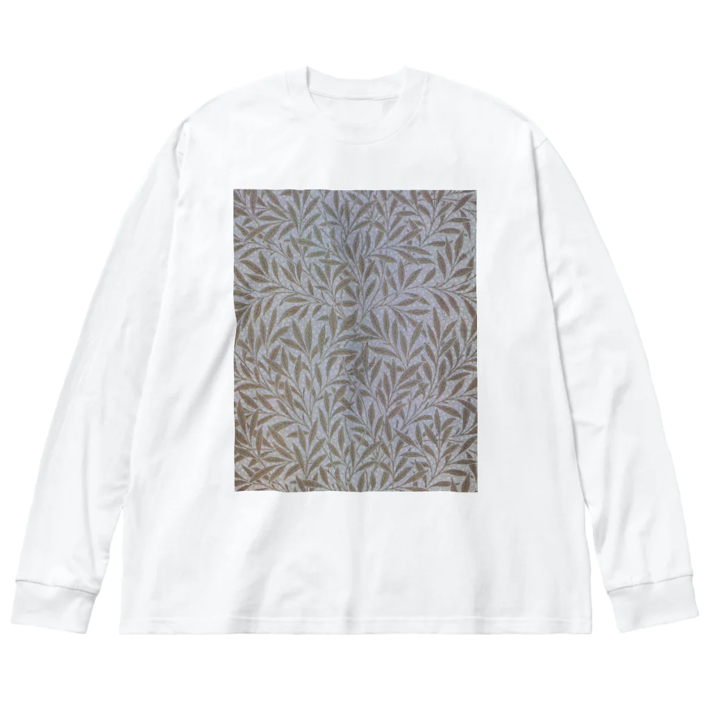 世界美術商店の柳 / Willow Bough ビッグシルエットロングスリーブTシャツ