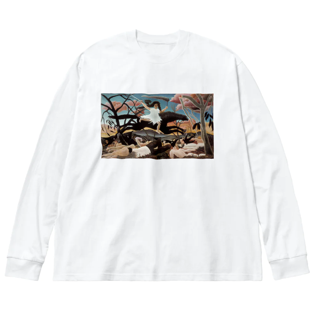 世界美術商店の戦争 / War Big Long Sleeve T-Shirt