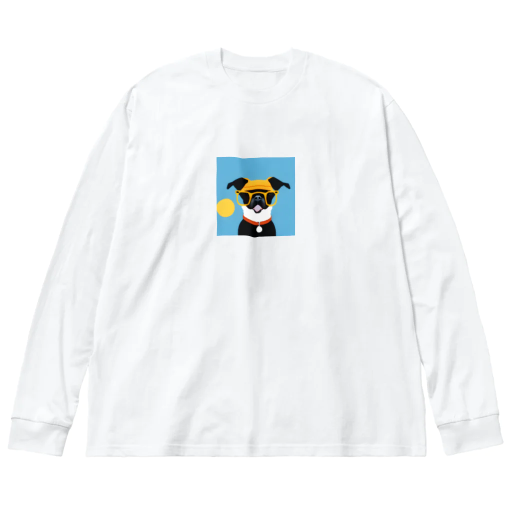 DJ.dogsのDJ.dog dogs1 Big Long Sleeve T-Shirt