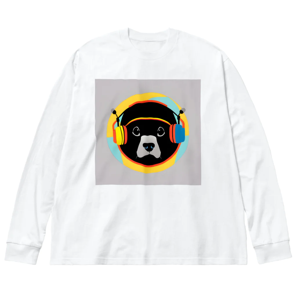 DJ.dogsのDJ.dogs dogs6 Big Long Sleeve T-Shirt