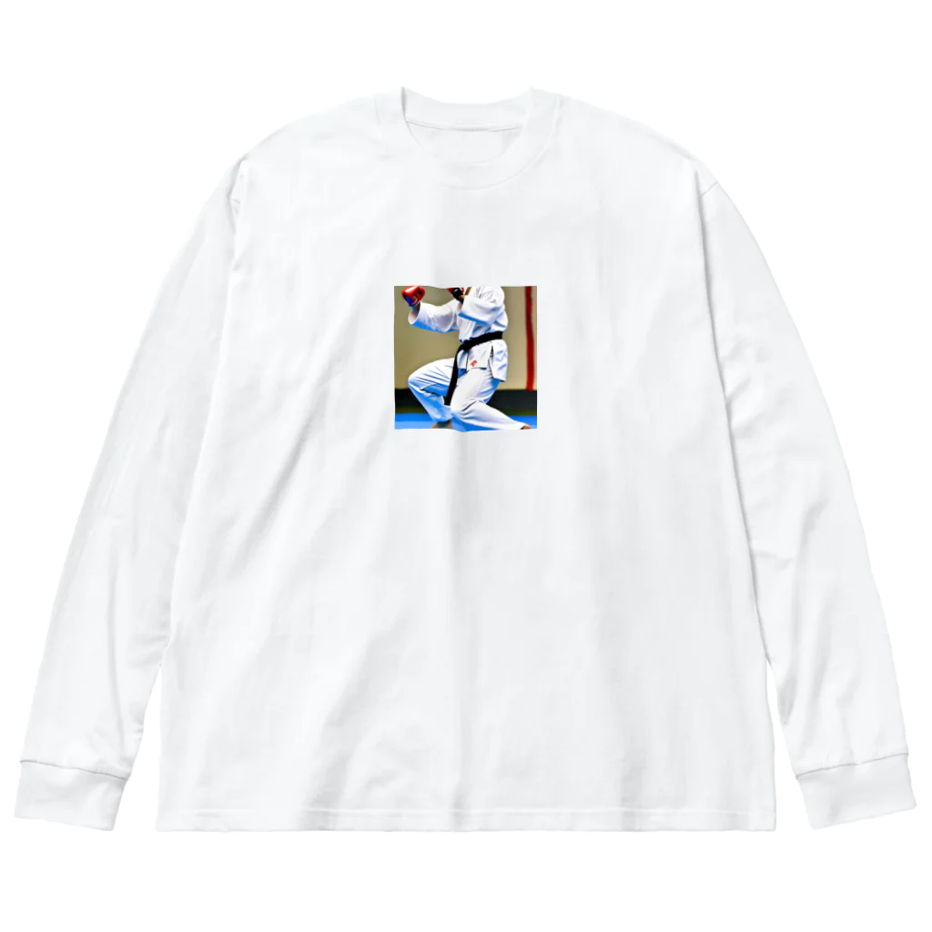 yoshito12345の空手大好きイラストグッズ Big Long Sleeve T-Shirt