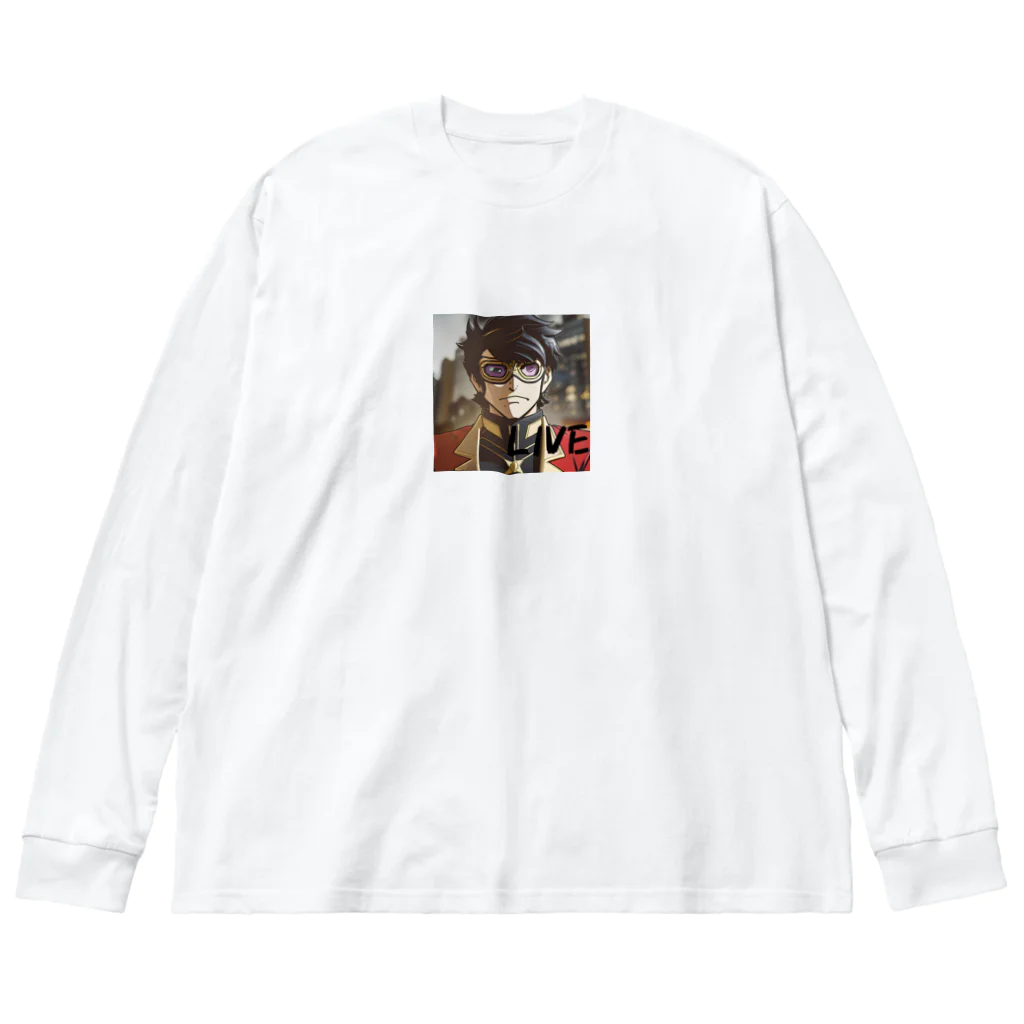 POPstore-japanのヒーローLIVE ビッグシルエットロングスリーブTシャツ