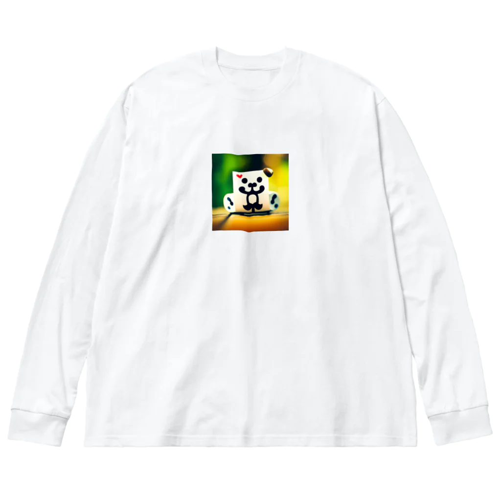 癒されれーるの運くん ビッグシルエットロングスリーブTシャツ