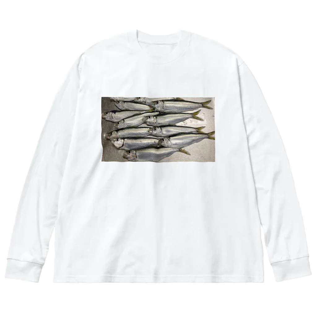 さかなっちのママカリッチ　さかな Big Long Sleeve T-Shirt