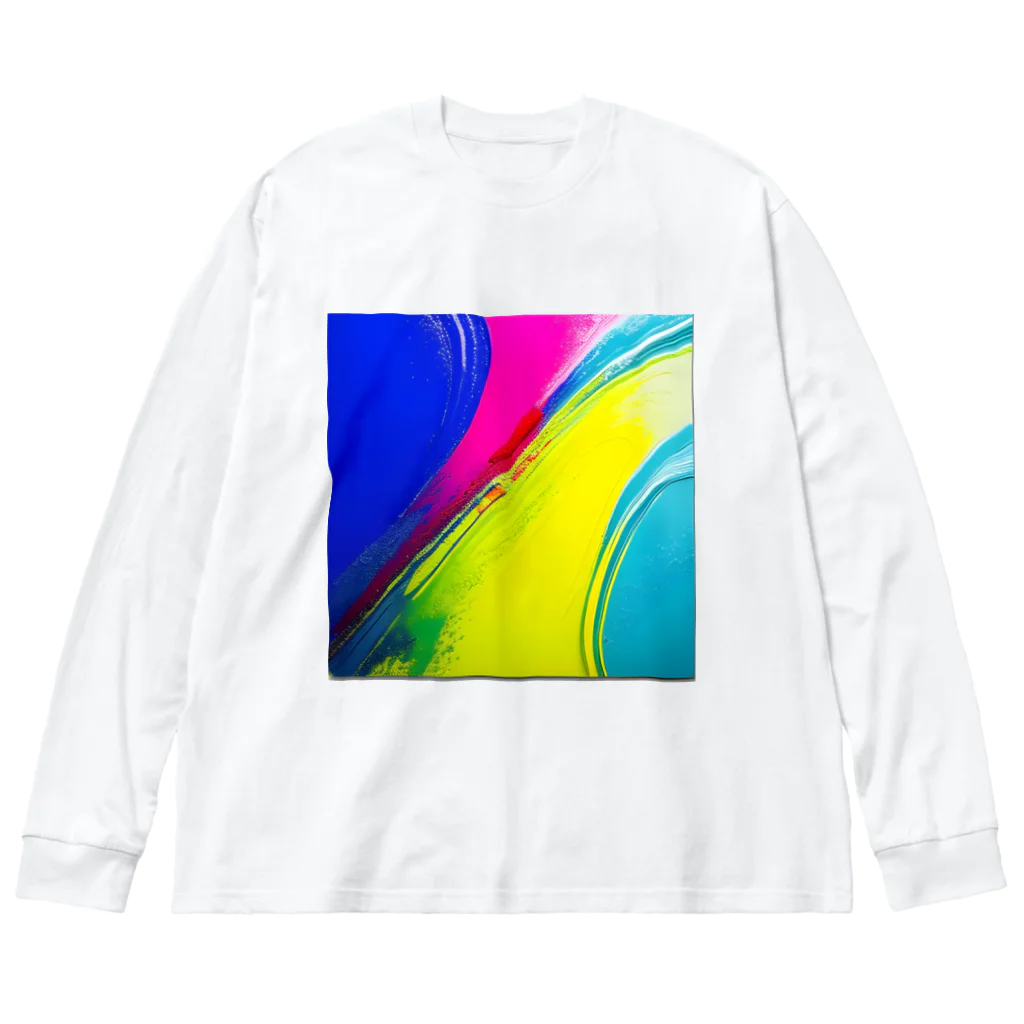 KARARのKARARfull (カラフル) Big Long Sleeve T-Shirt