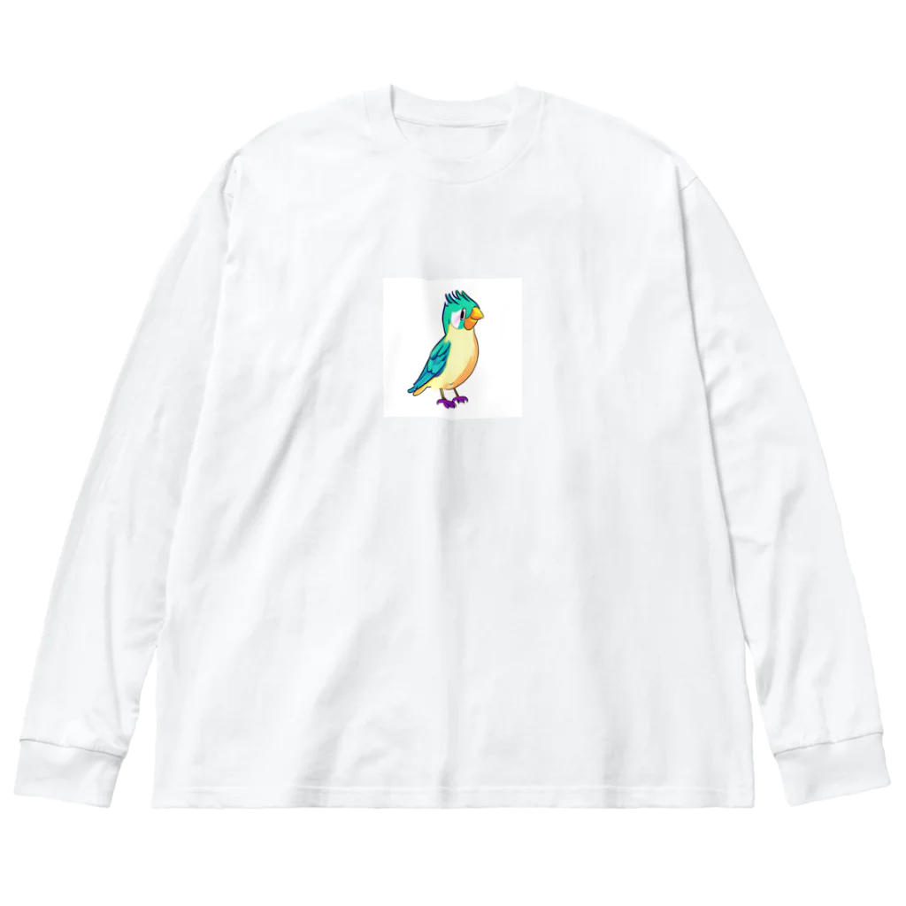 Kuronicoのbird ビッグシルエットロングスリーブTシャツ