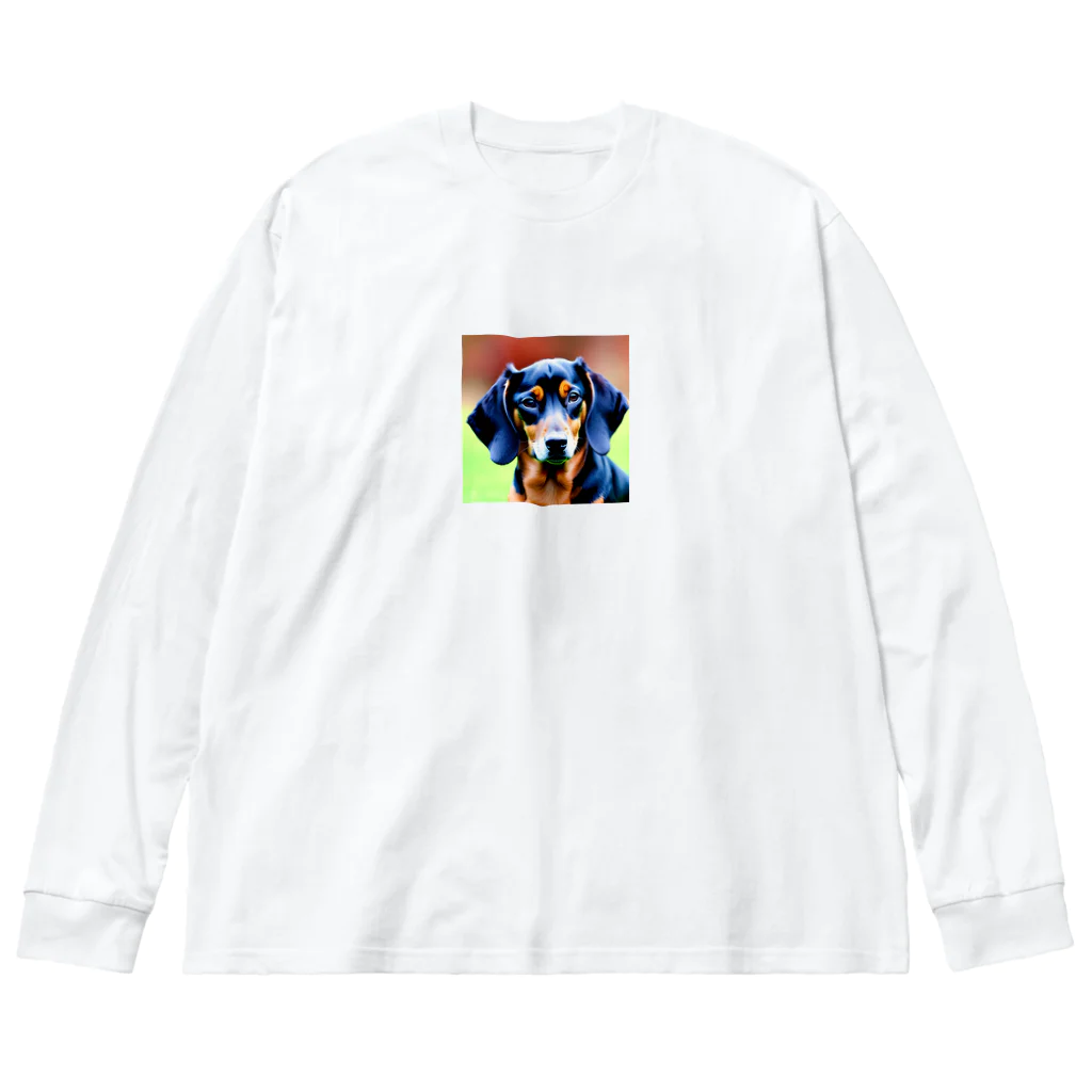 KaSumi's shopのドヤ顔ダックスフンド Big Long Sleeve T-Shirt