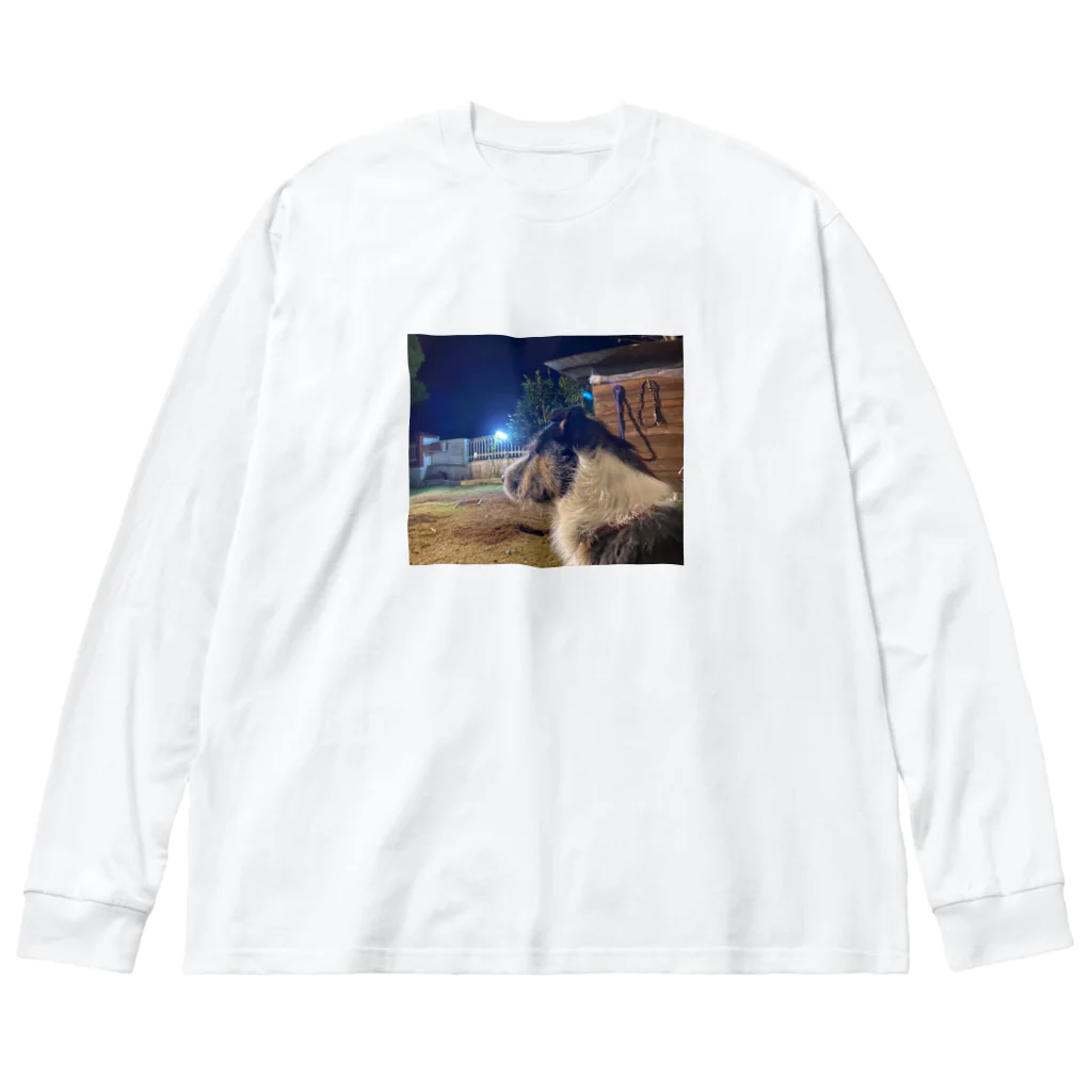 _masa_masa_のスタッフォードシャーテリア Big Long Sleeve T-Shirt