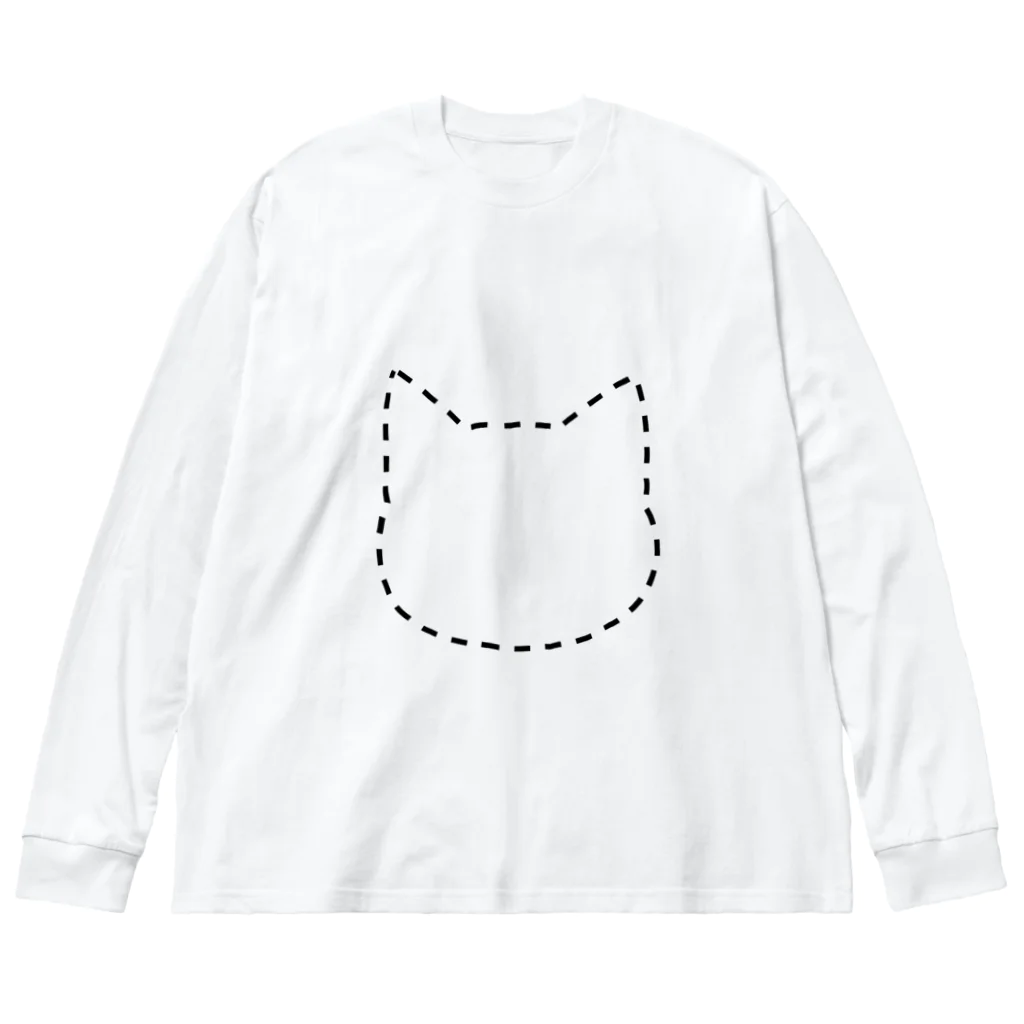 透藤るいのとうめいねこちゃん Big Long Sleeve T-Shirt