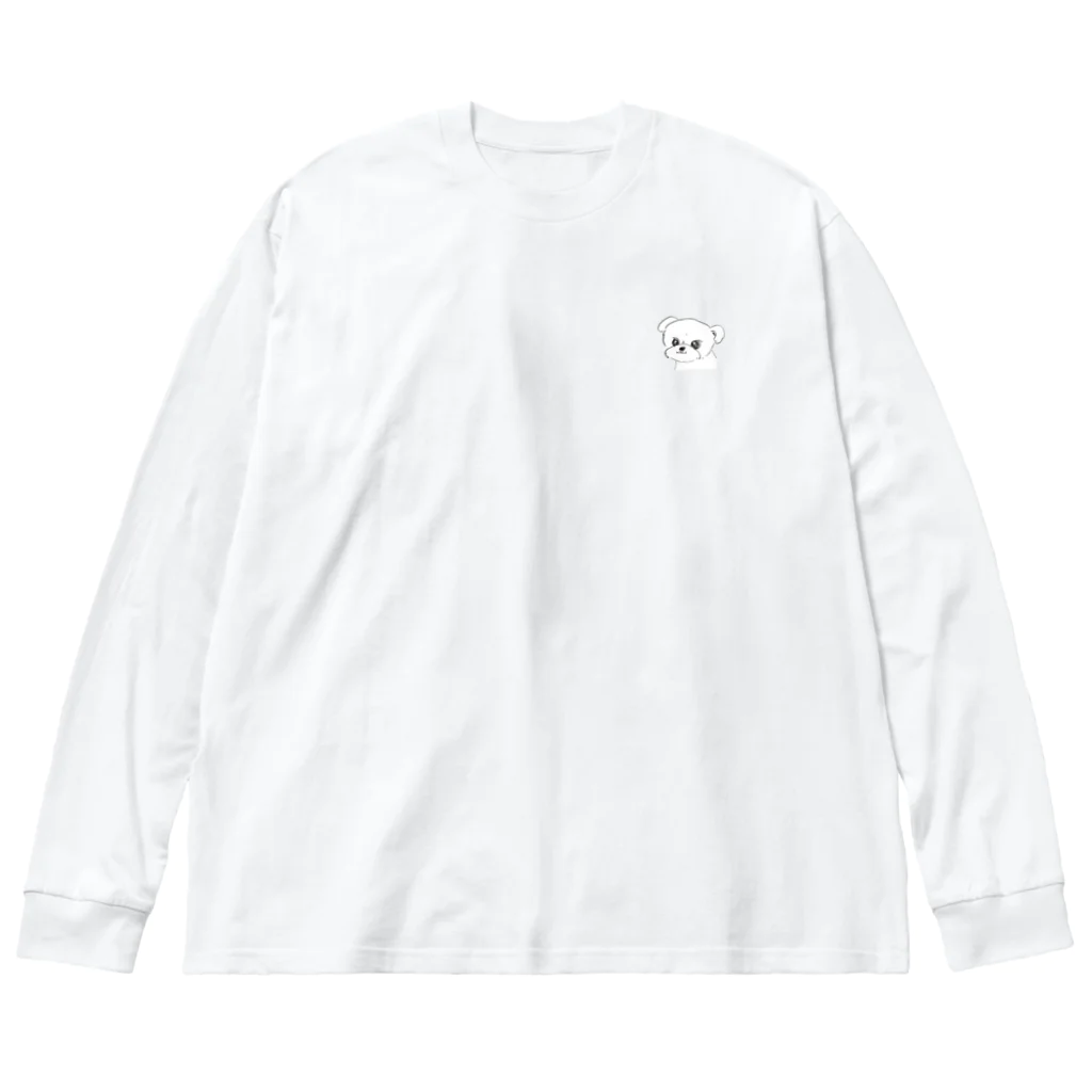 こいぬしょっぷのこいぬのロングTシャツ Big Long Sleeve T-Shirt
