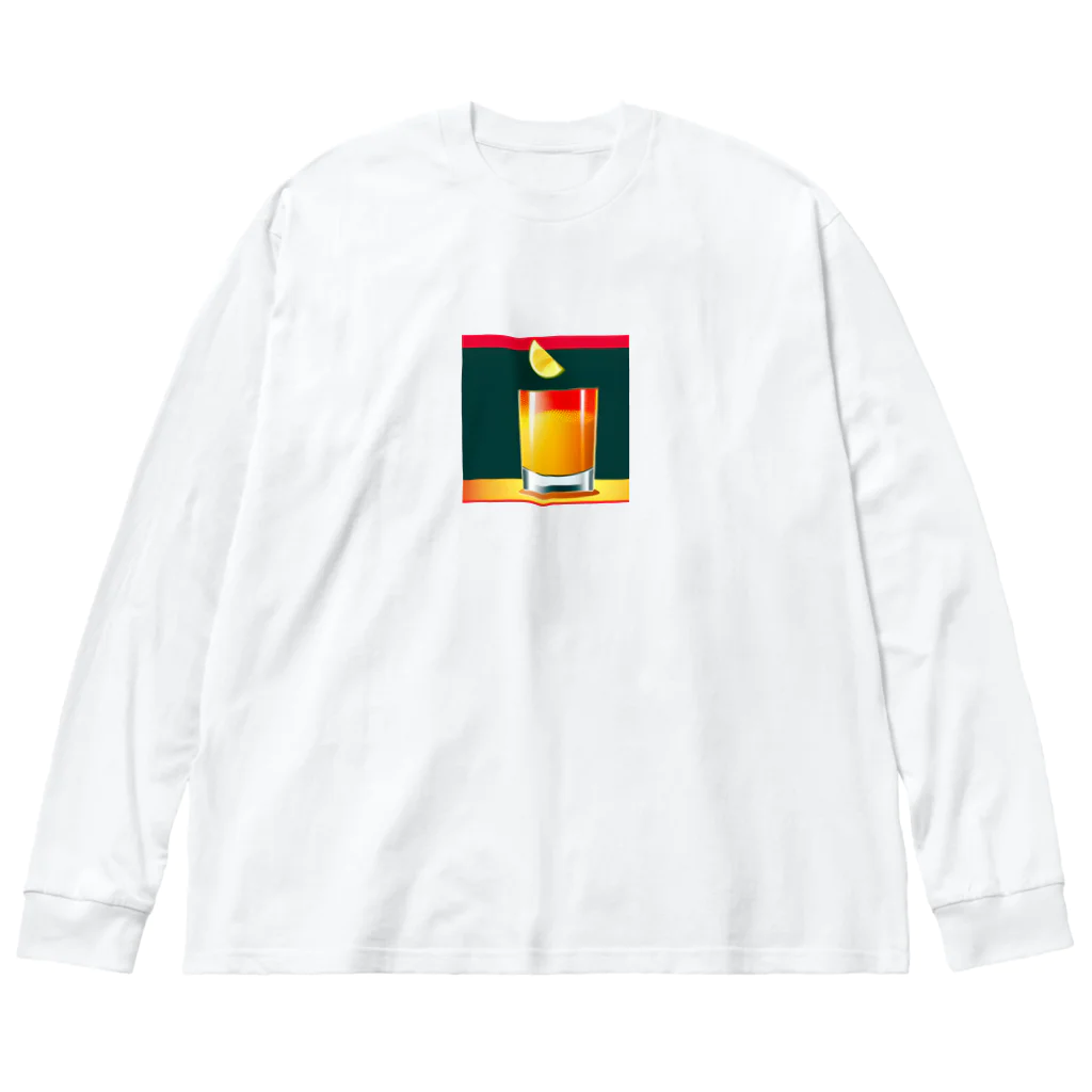 洋服好きな男の子 のお酒好き集まれー Big Long Sleeve T-Shirt