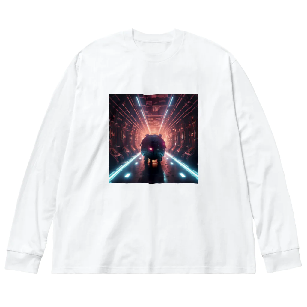 anc90のI'm a robot.20230906 Big Long Sleeve T-Shirt