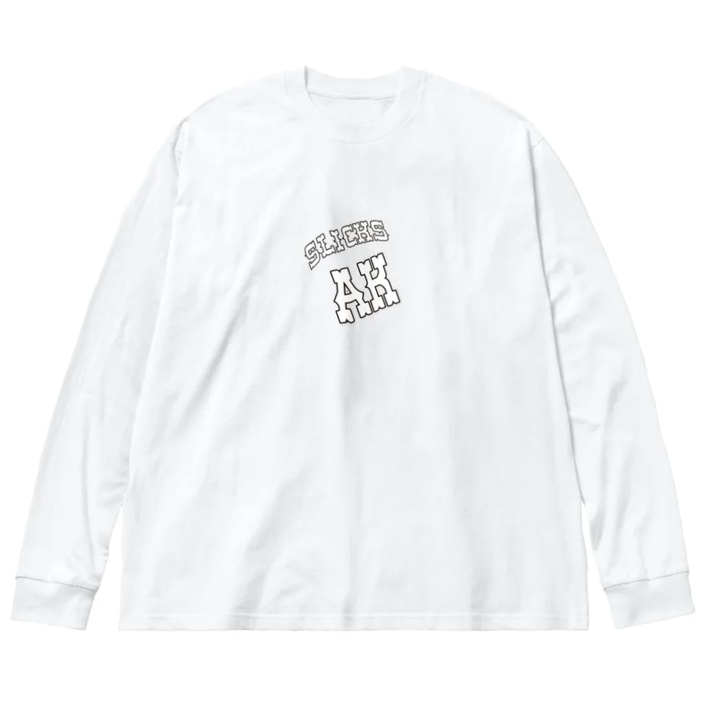 ☆KEI★ KJ a.k.a MASTERのポーカープレーヤー御用達SLICKS AK！ Big Long Sleeve T-Shirt