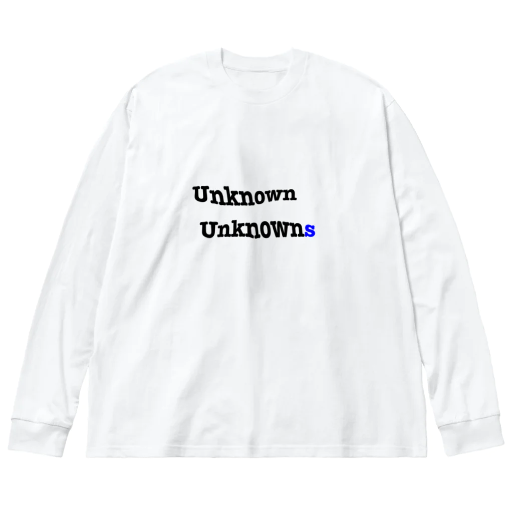 なっちょの部屋のUnknown Unknowns ビッグシルエットロングスリーブTシャツ