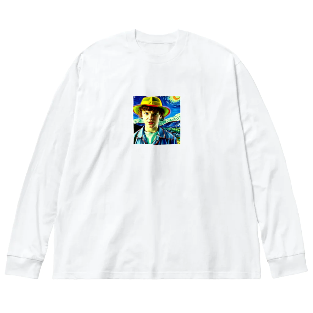 ラクダッピーのストレンジャーシングスイレブン星月夜に行ってみた Big Long Sleeve T-Shirt