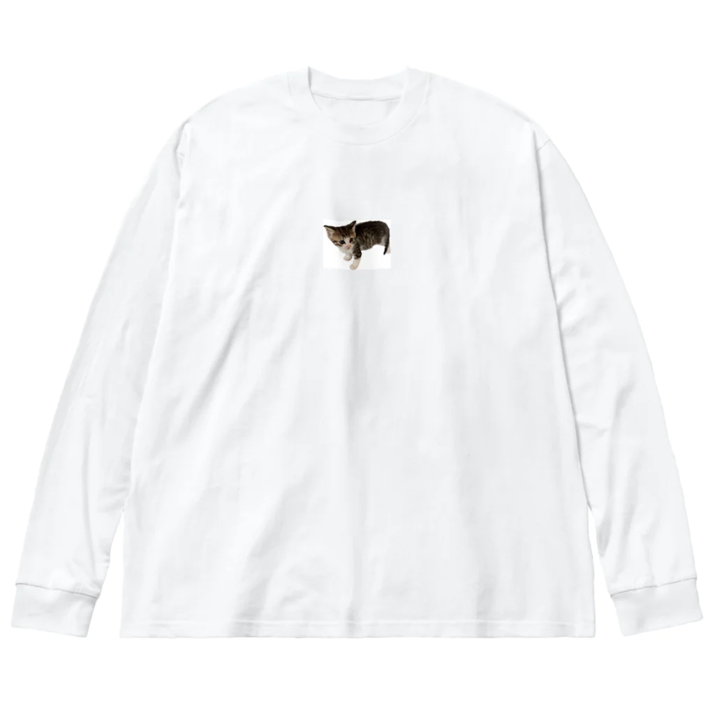 マスターPの小さい猫　ツブちゃん Big Long Sleeve T-Shirt