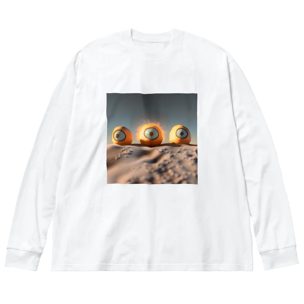 献血するドラキュラの宇宙人シリーズ Big Long Sleeve T-Shirt