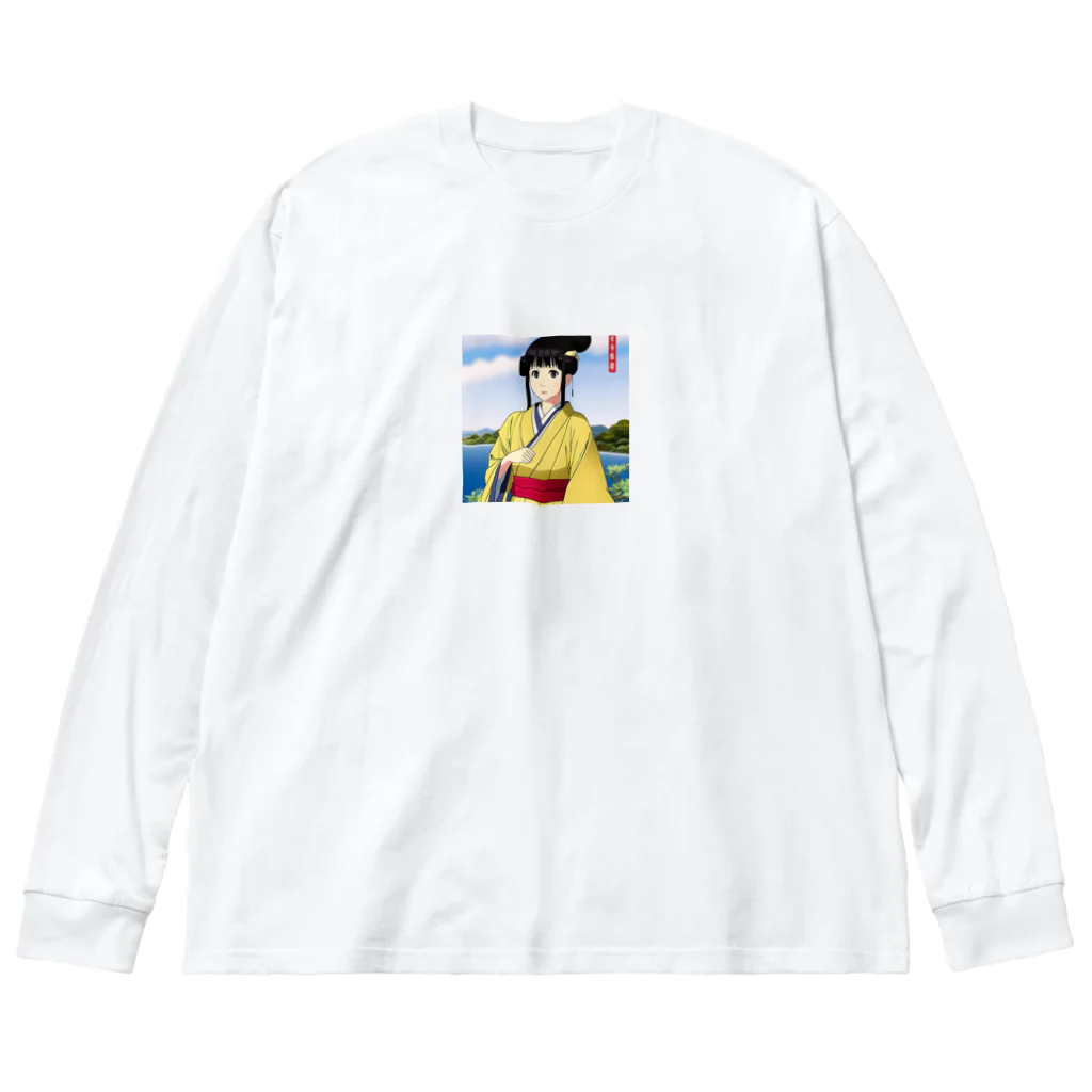 the blue seasonの美希（Miki） ビッグシルエットロングスリーブTシャツ