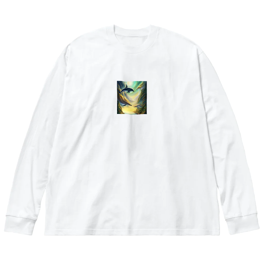 ohba1223のイルカ　ファンタジー Big Long Sleeve T-Shirt