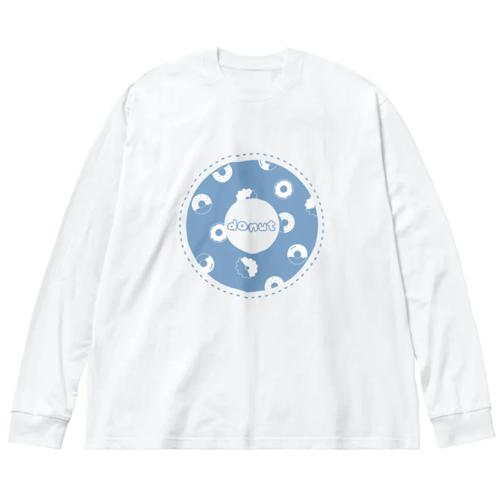 ぱるちゃのdonut(ドーナツ) ビッグシルエットロングスリーブTシャツ