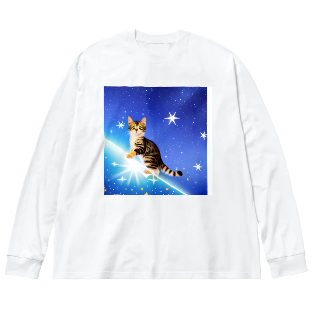 ふあもこキャットランドのステラキャットチェイサー Big Long Sleeve T-Shirt