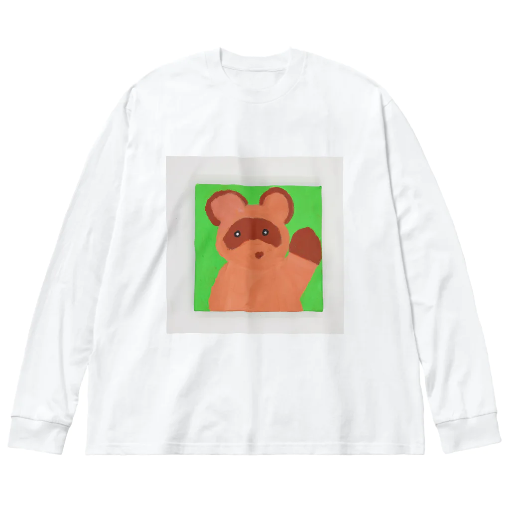 危険なたぬきのタヌキ・ザ・キミドリー Big Long Sleeve T-Shirt