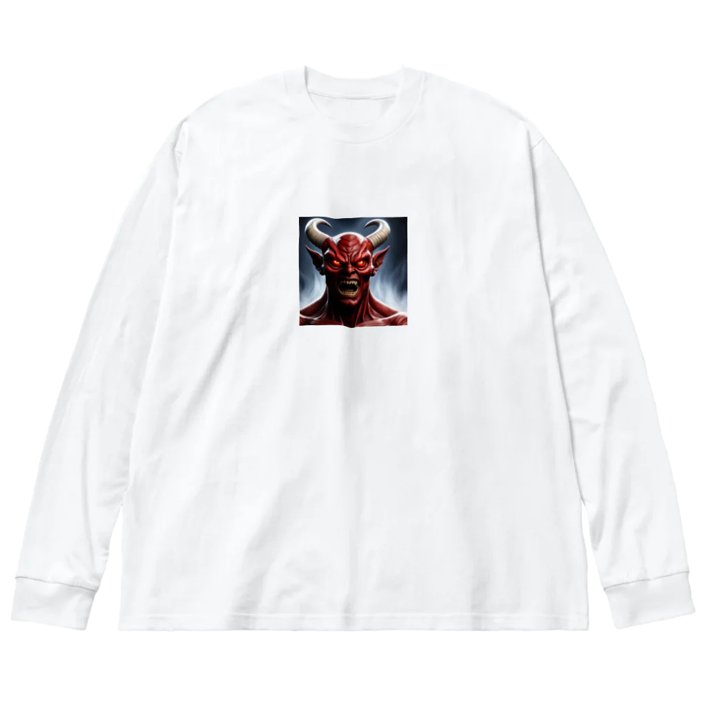 cyatarou__Rozeの悪魔のイブリース Big Long Sleeve T-Shirt