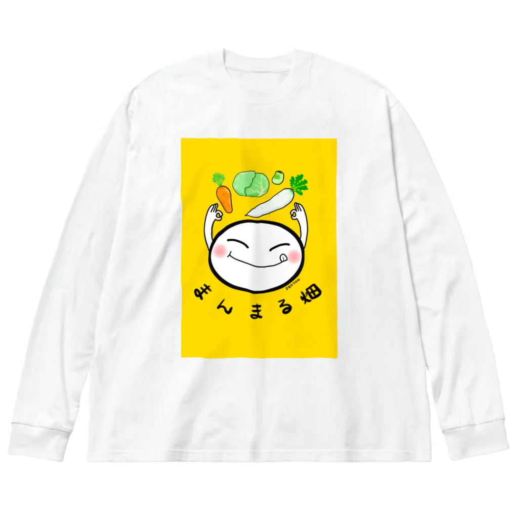 みぃまるショップのまんまる ビッグシルエットロングスリーブTシャツ