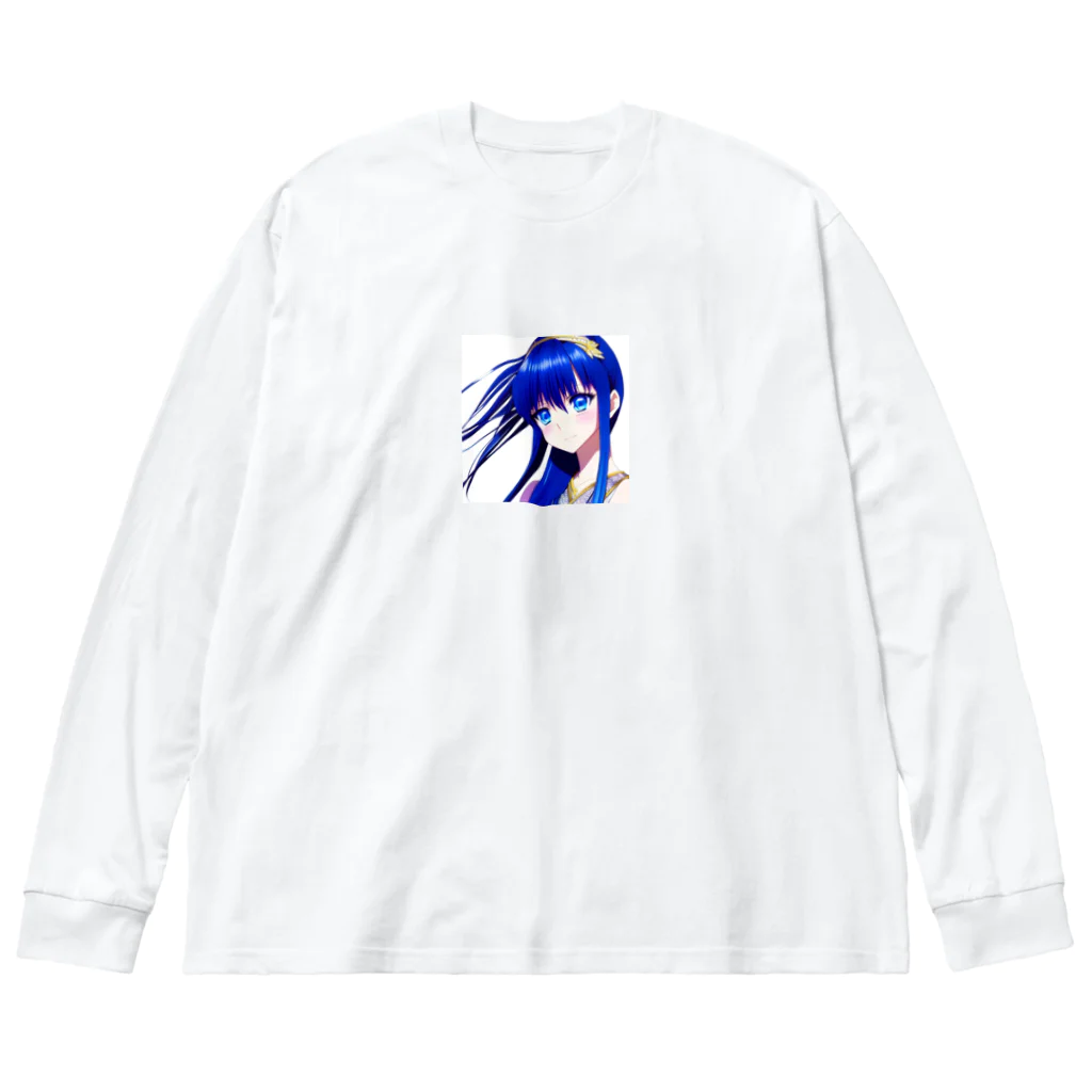 the blue seasonのあおい ビッグシルエットロングスリーブTシャツ