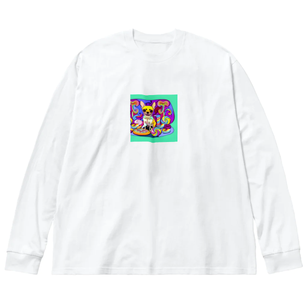 チワワ愛好家ショップのクッキー王国の謎☆チワワの異次元冒険 Big Long Sleeve T-Shirt