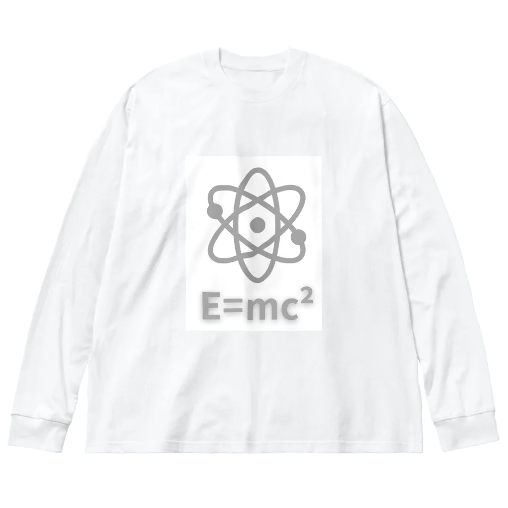 JUNO1970のE=mc² ビッグシルエットロングスリーブTシャツ