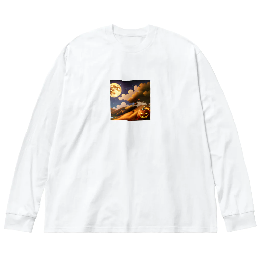 MESANのハロウィングッズ Big Long Sleeve T-Shirt