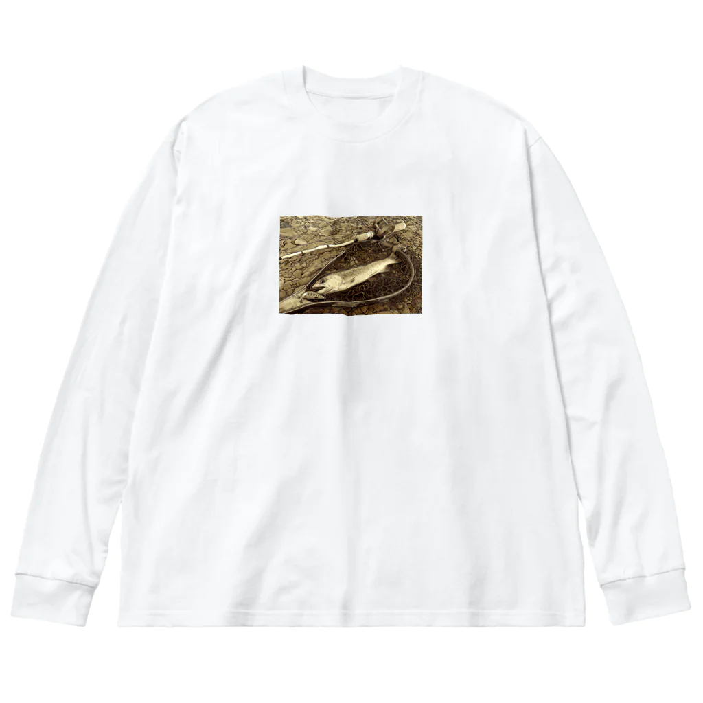 nico-nicochanのルアーフィッシング Big Long Sleeve T-Shirt