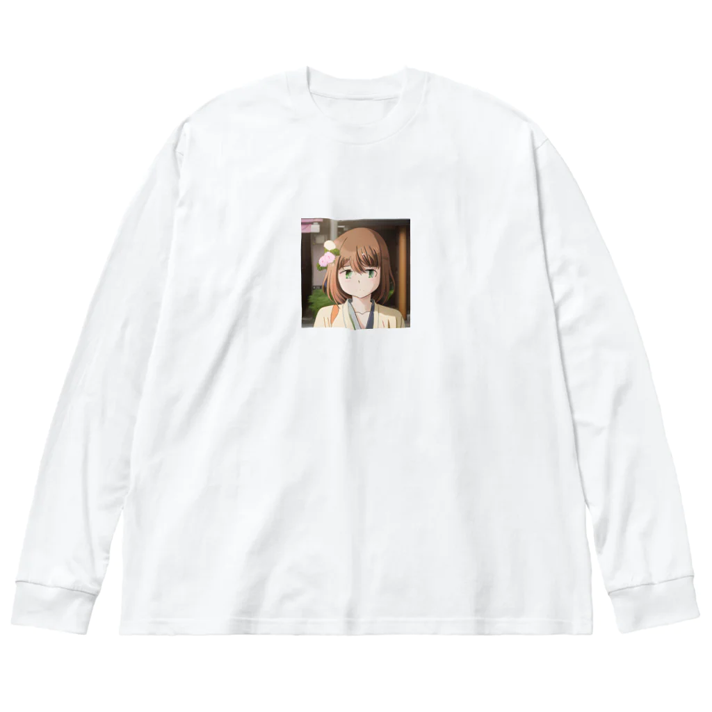 wonderの巫女 Big Long Sleeve T-Shirt