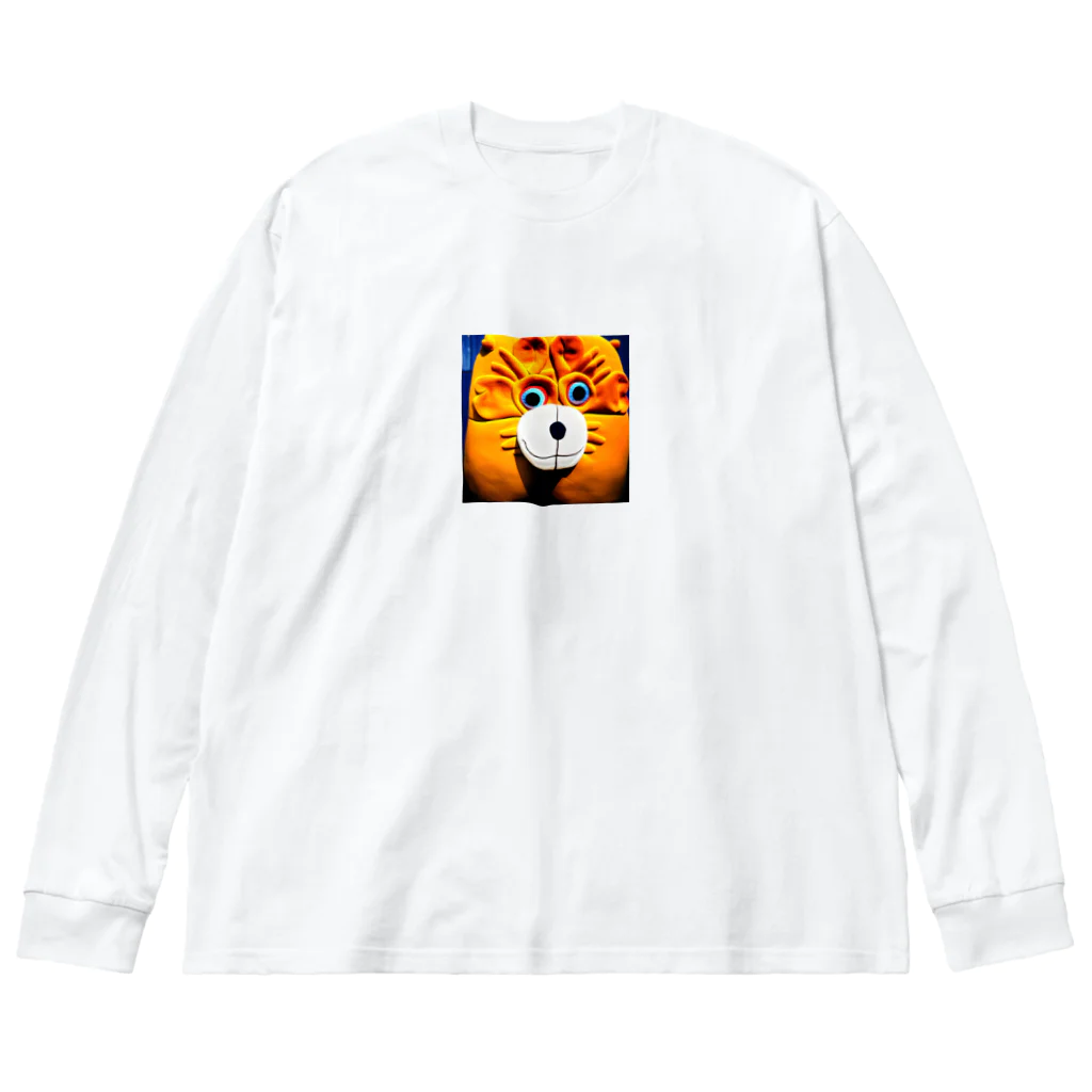 もりもり雑貨店のびっくらいおん Big Long Sleeve T-Shirt