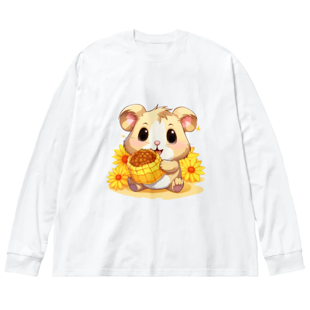 南国のあざらしのはむちゃん Big Long Sleeve T-Shirt