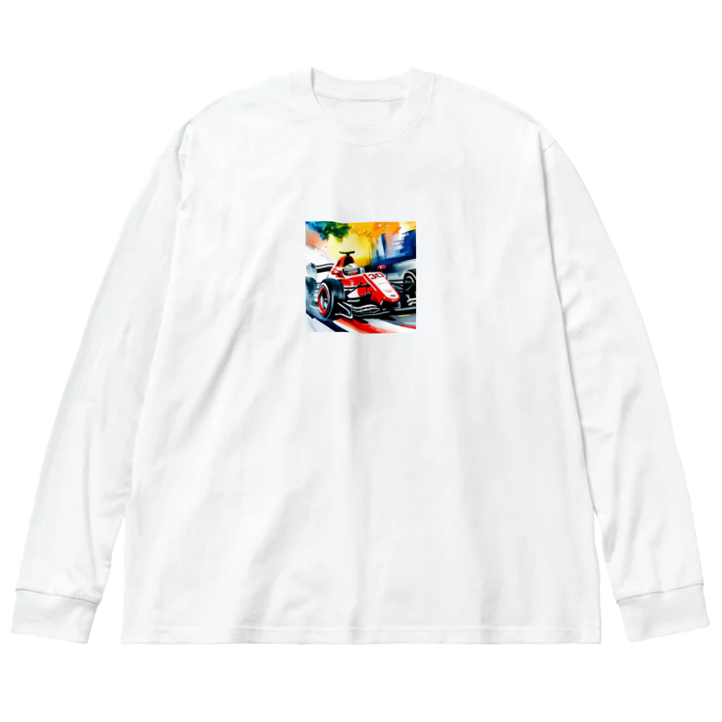 kaze2432のF1 ビッグシルエットロングスリーブTシャツ